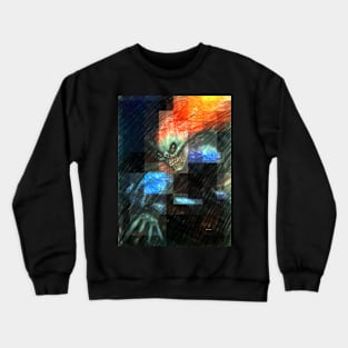 Halloween Mask #2 Crewneck Sweatshirt